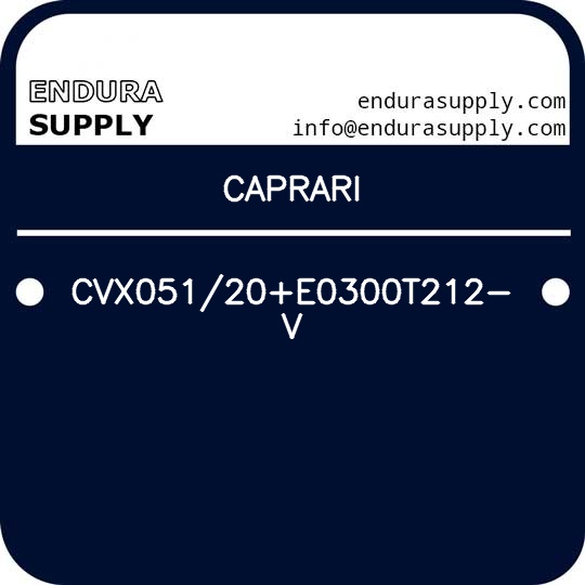 caprari-cvx05120e0300t212-v