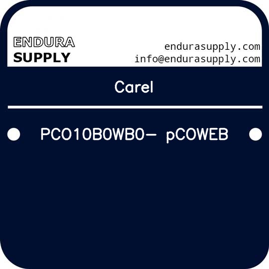carel-pco10b0wb0-pcoweb