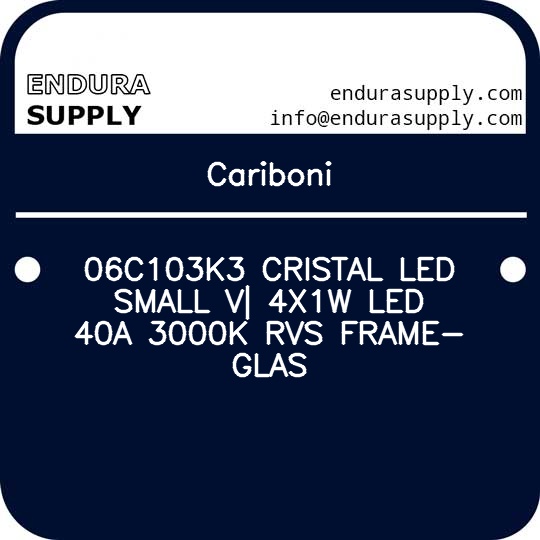 cariboni-06c103k3-cristal-led-small-v-4x1w-led-40a-3000k-rvs-frame-glas