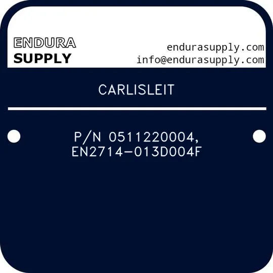 carlisleit-pn-0511220004-en2714-013d004f