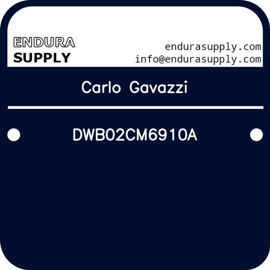 carlo-gavazzi-dwb02cm6910a