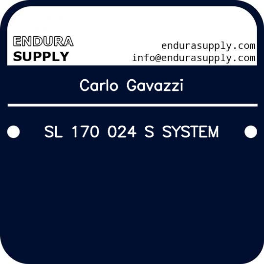 carlo-gavazzi-sl-170-024-s-system