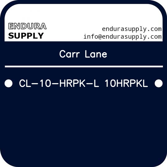 carr-lane-cl-10-hrpk-l-10hrpkl