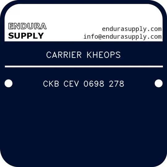 carrier-kheops-ckb-cev-0698-278