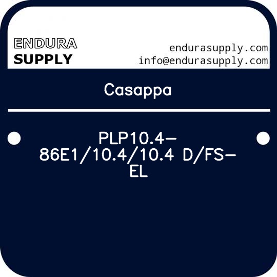 casappa-plp104-86e1104104-dfs-el