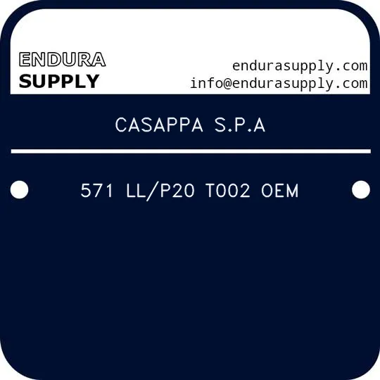 casappa-spa-571-llp20-t002-oem