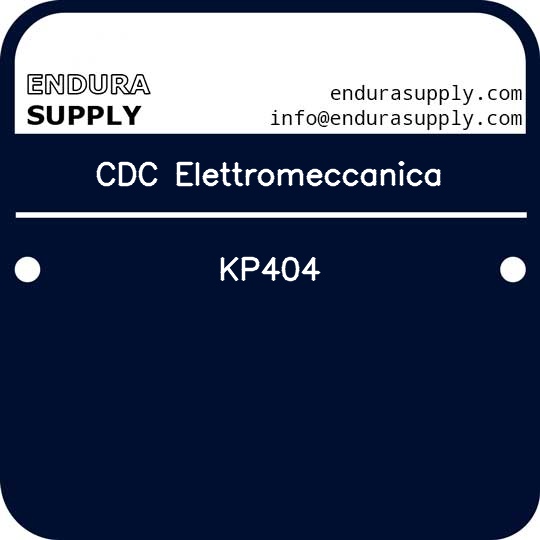 cdc-elettromeccanica-kp404