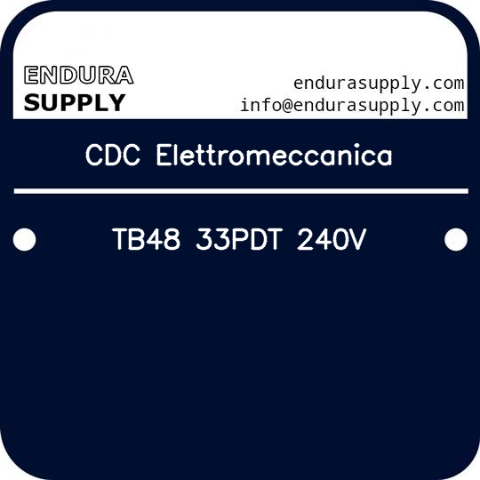 cdc-elettromeccanica-tb48-33pdt-240v