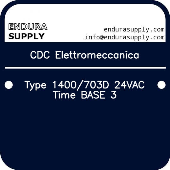 cdc-elettromeccanica-type-1400703d-24vac-time-base-3