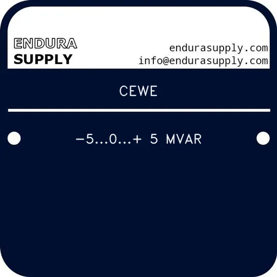 cewe-50-5-mvar
