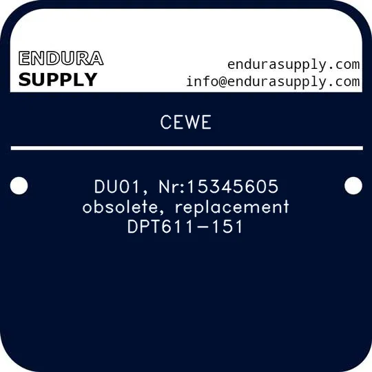 cewe-du01-nr15345605-obsolete-replacement-dpt611-151