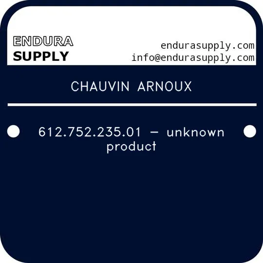 chauvin-arnoux-61275223501-unknown-product