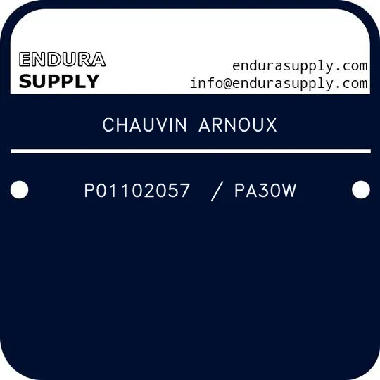 chauvin-arnoux-p01102057-pa30w