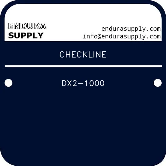 checkline-dx2-1000