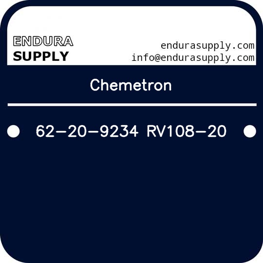 chemetron-62-20-9234-rv108-20