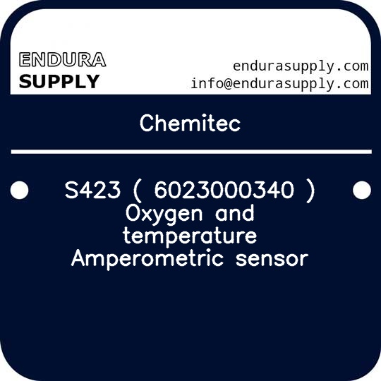 chemitec-s423-6023000340-oxygen-and-temperature-amperometric-sensor