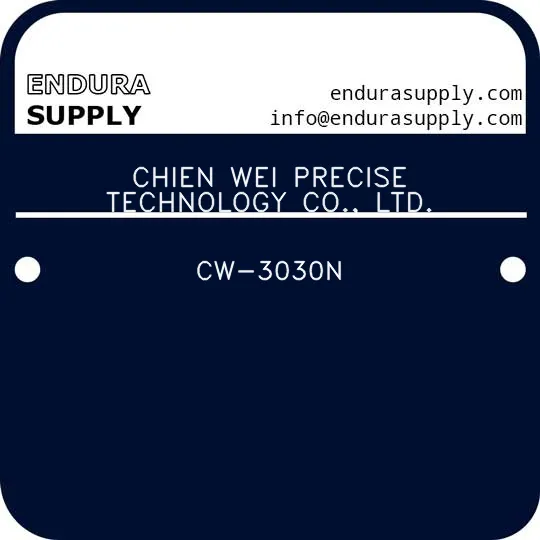chien-wei-precise-technology-co-ltd-cw-3030n
