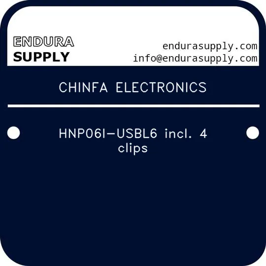 chinfa-electronics-hnp06i-usbl6-incl-4-clips