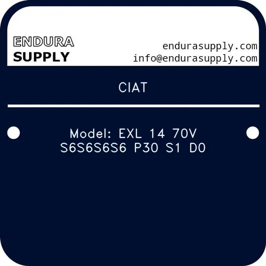 ciat-model-exl-14-70v-s6s6s6s6-p30-s1-d0