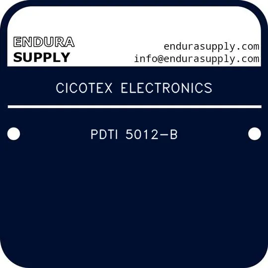 cicotex-electronics-pdti-5012-b