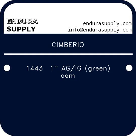cimberio-1443-1-agig-green-oem
