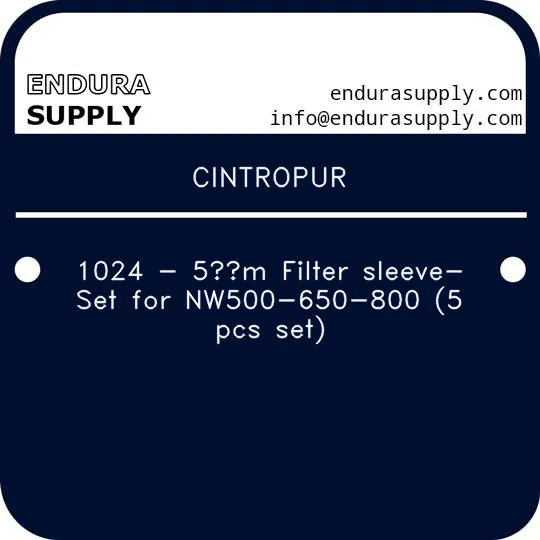 cintropur-1024-5m-filter-sleeve-set-for-nw500-650-800-5-pcs-set