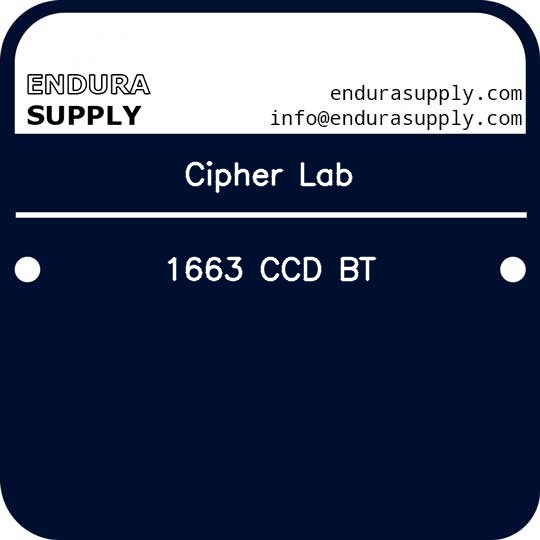 cipher-lab-1663-ccd-bt