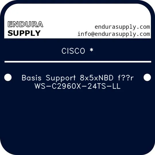 cisco-basis-support-8x5xnbd-fur-ws-c2960x-24ts-ll
