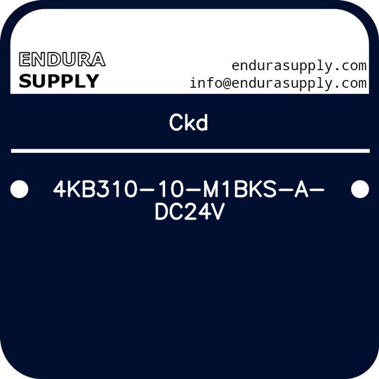ckd-4kb310-10-m1bks-a-dc24v
