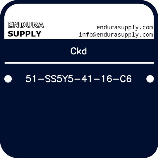 ckd-51-ss5y5-41-16-c6