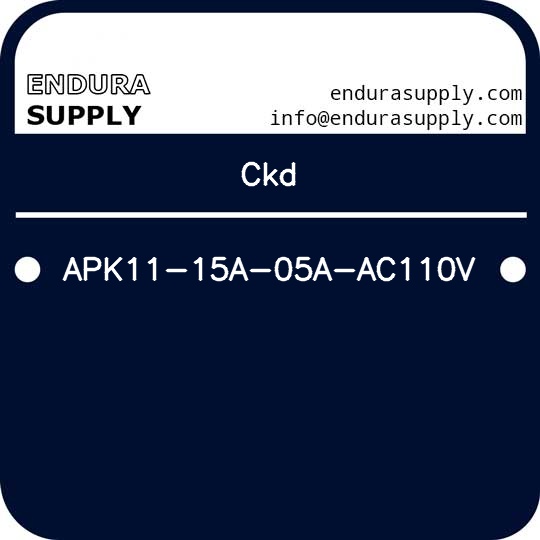 ckd-apk11-15a-05a-ac110v