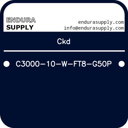 ckd-c3000-10-w-ft8-g50p