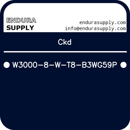 ckd-w3000-8-w-t8-b3wg59p