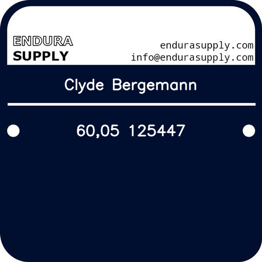 clyde-bergemann-6005-125447