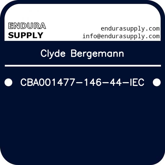 clyde-bergemann-cba001477-146-44-iec