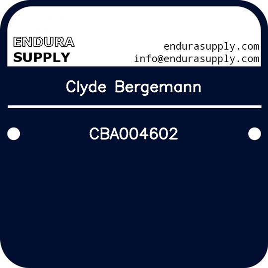 clyde-bergemann-cba004602