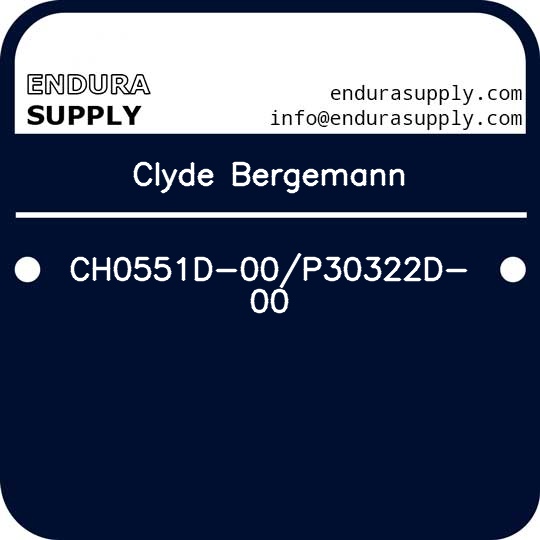 clyde-bergemann-ch0551d-00p30322d-00