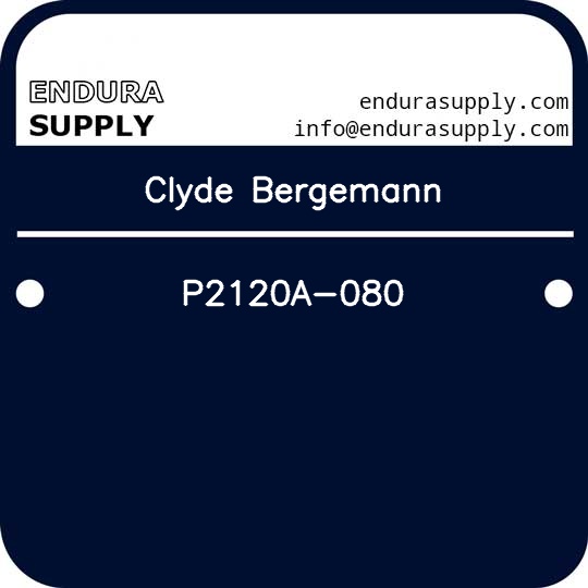 clyde-bergemann-p2120a-080