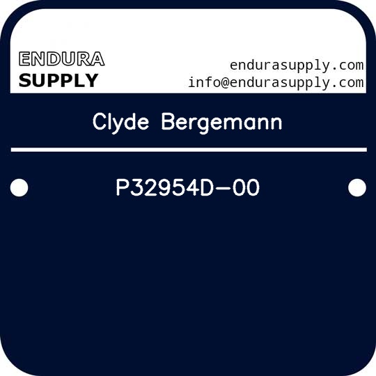 clyde-bergemann-p32954d-00