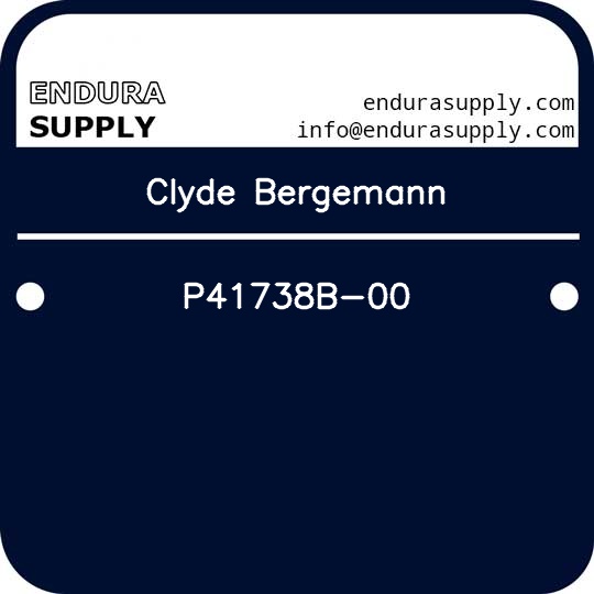 clyde-bergemann-p41738b-00