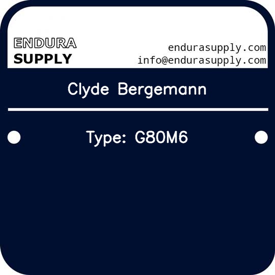 clyde-bergemann-type-g80m6