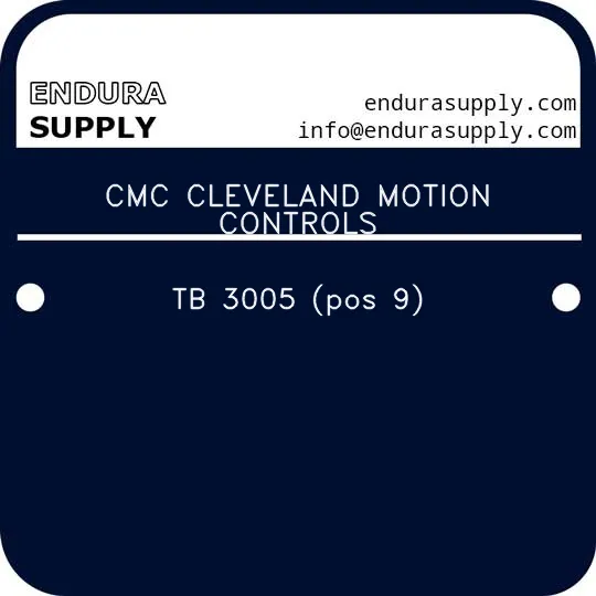cmc-cleveland-motion-controls-tb-3005-pos-9