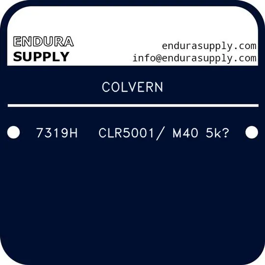 colvern-7319h-clr5001-m40-5k