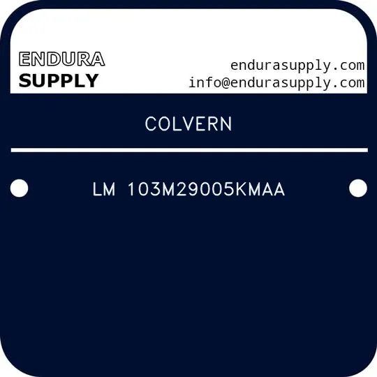 colvern-lm-103m29005kmaa