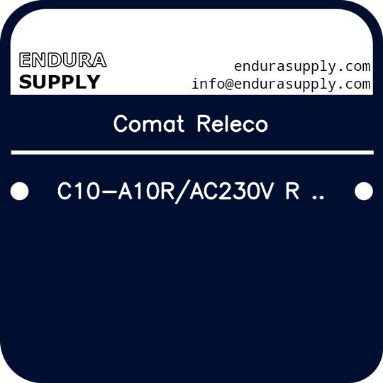 comat-releco-c10-a10rac230v-r