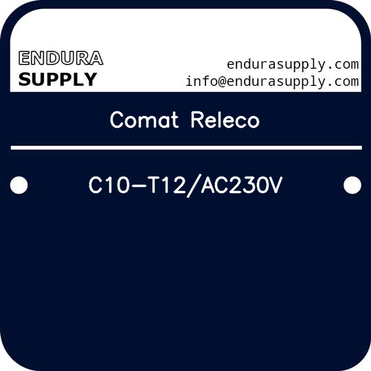 comat-releco-c10-t12ac230v