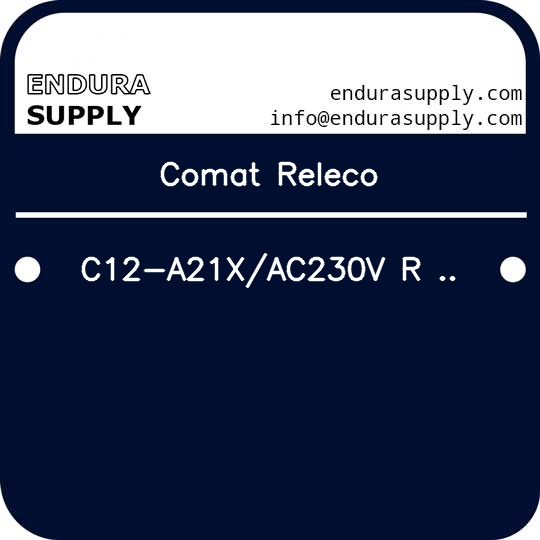 comat-releco-c12-a21xac230v-r