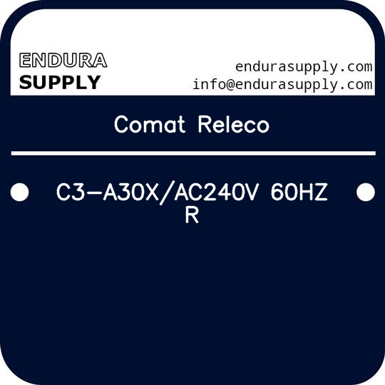 comat-releco-c3-a30xac240v-60hz-r