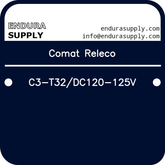 comat-releco-c3-t32dc120-125v