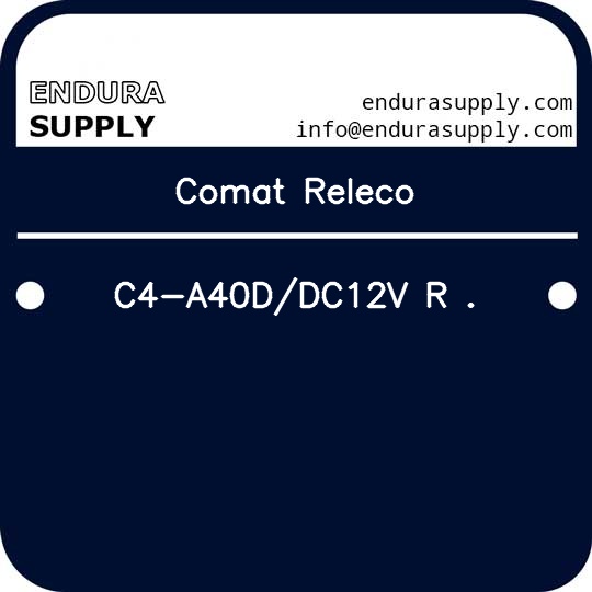 comat-releco-c4-a40ddc12v-r